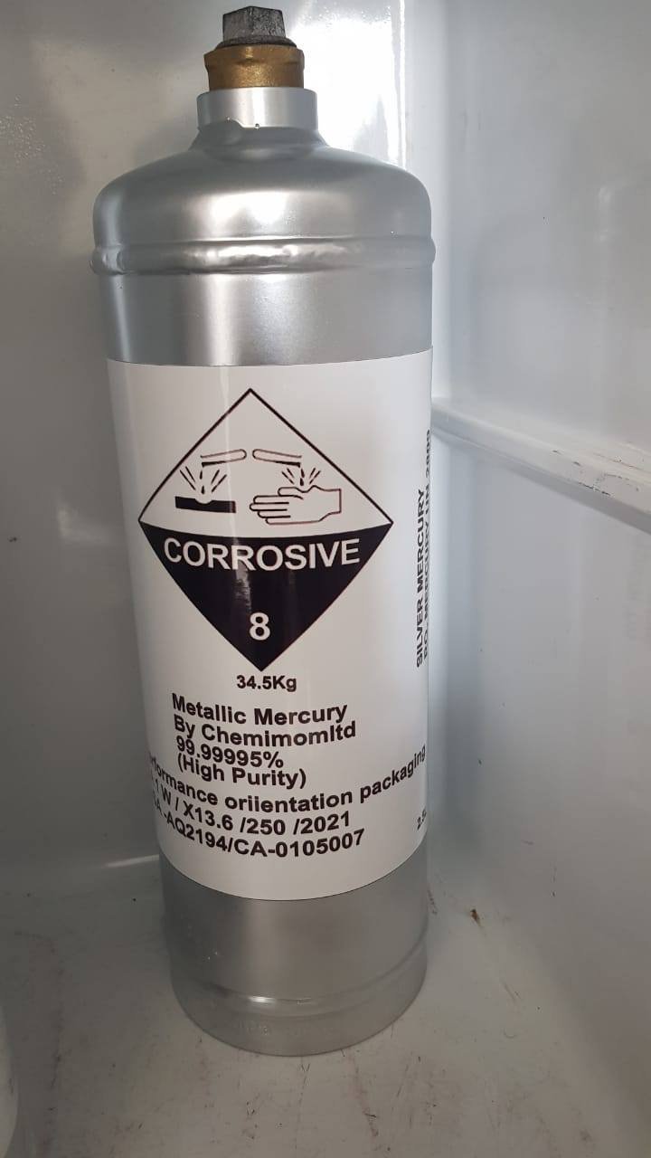 We are leading suppliers of high-quality red and silver mercury in South Africa.